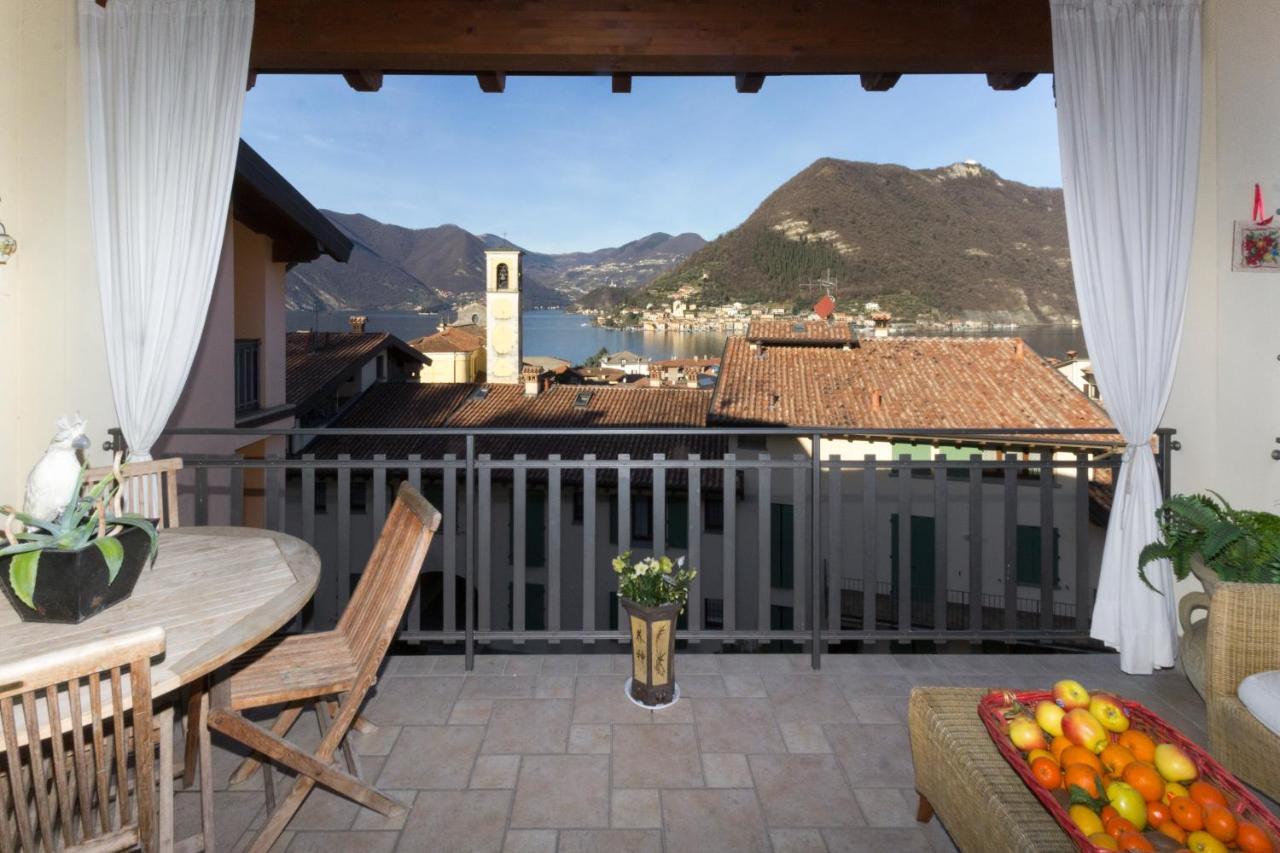 Romantic Lake View House Sulzano Bagian luar foto