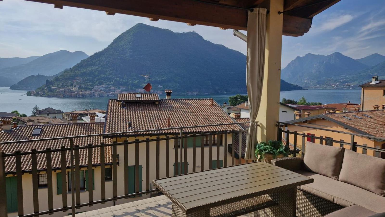 Romantic Lake View House Sulzano Bagian luar foto